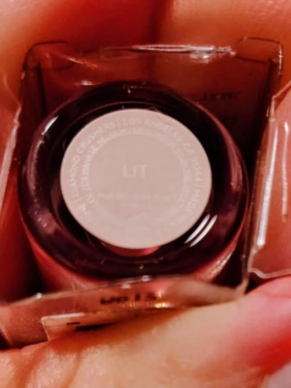 Lime Crime Diamond Crushers Iridescent Lip Topper in the shade Lit